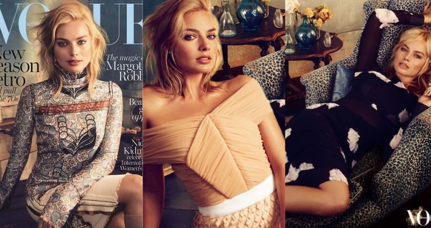 Margot Robbie Makes It Hard To Focus With Very Sexy Vogue Australia Shoot